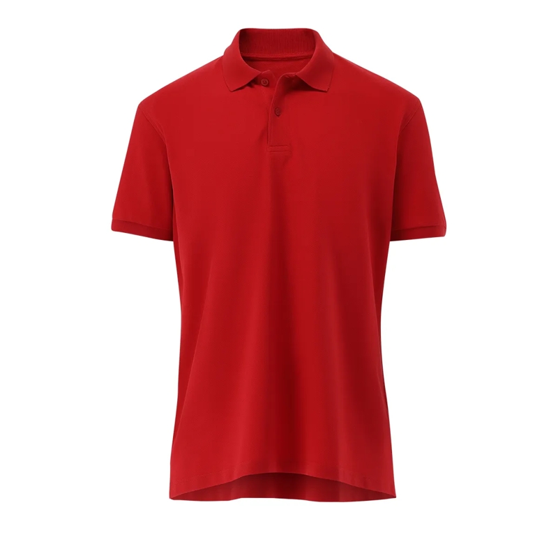 VAN LAACK T-Shirt Hemd Polo Uni rot