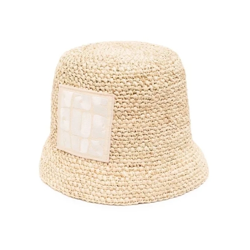 Jacquemus  Ficiu Bucket Hat  - Beige - Raphia Brown