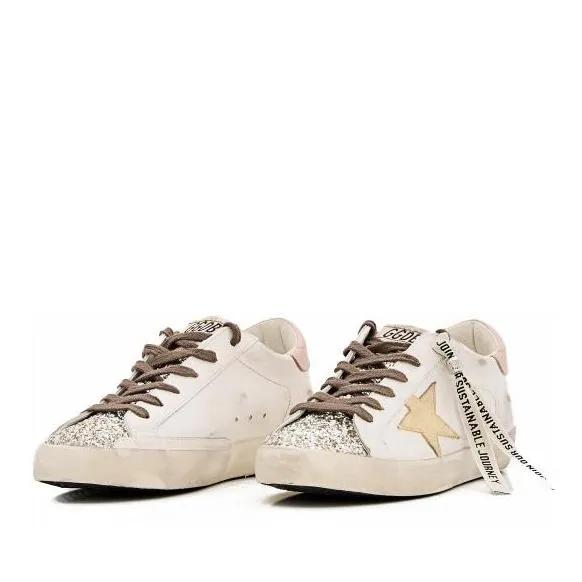 Golden Goose Sneakers - Super Star Leather Sneakers - Gr. 37 (EU) - in Beige - für Damen