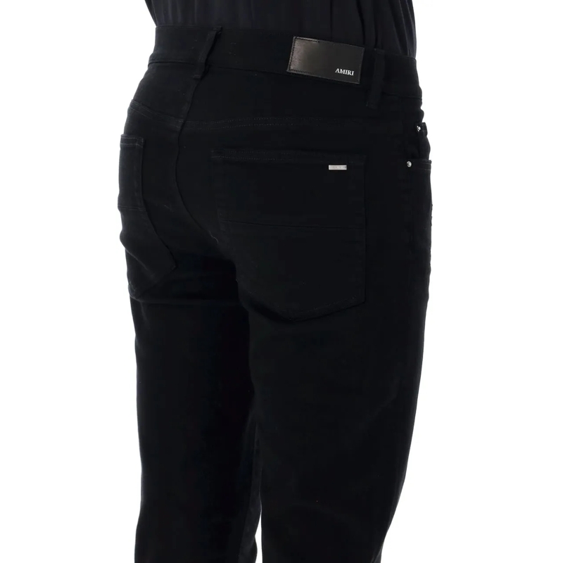 Amiri Jeans skinny Stack Jeans Nero schwarz(Image 3)