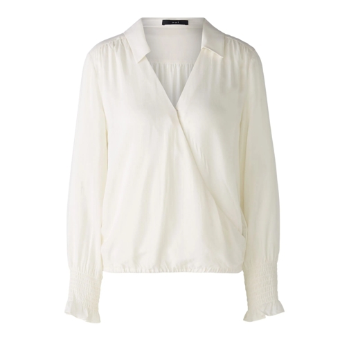 Oui Blusen Bluse creme