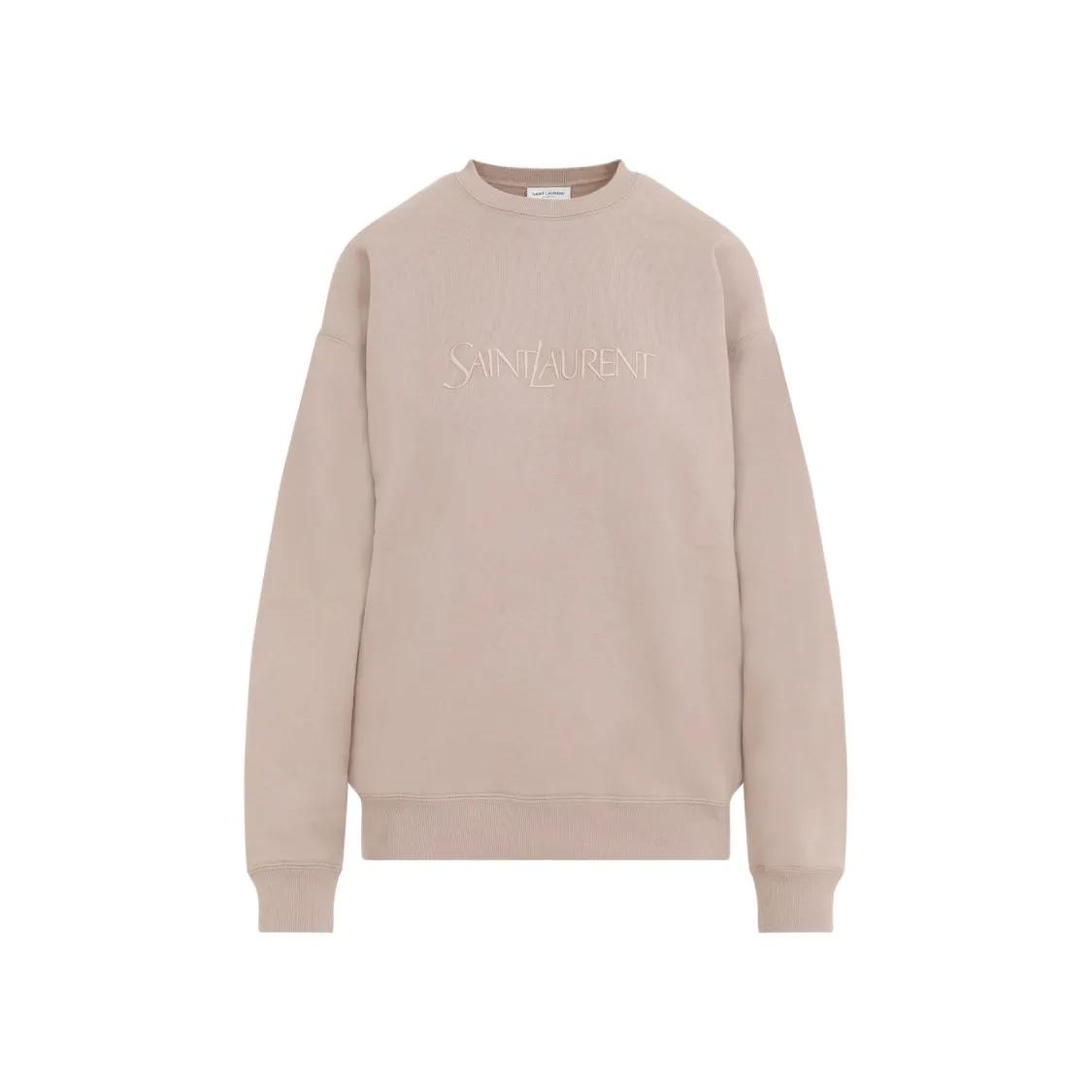 Saint Laurent - Nude Rose Sweatshirt - Größe M - beige