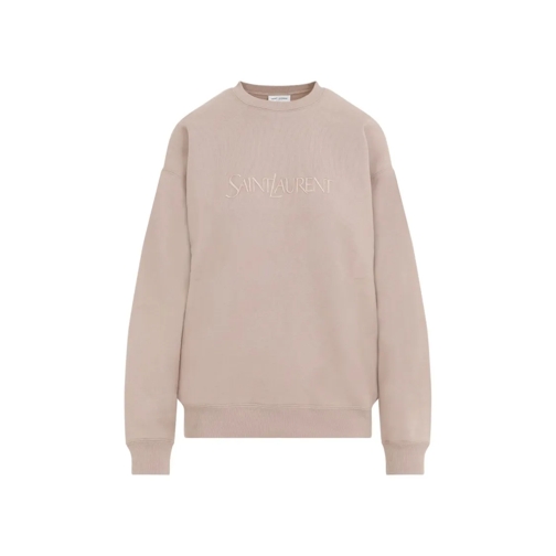 Saint Laurent Nude Rose Sweatshirt Neutrals Hemden