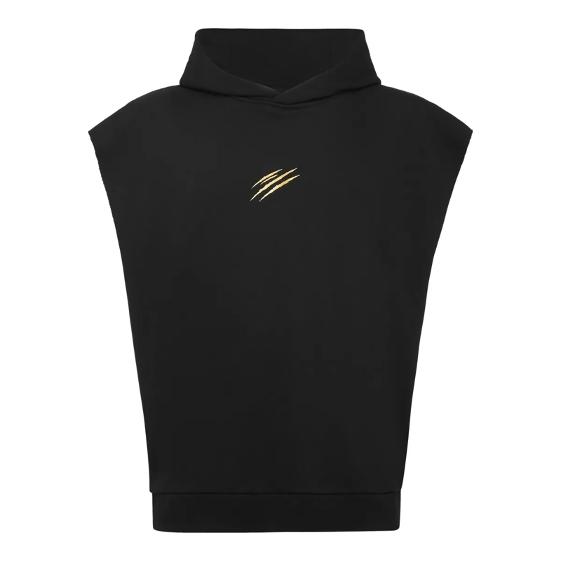 Plein Sport Top Hoodie schwarz