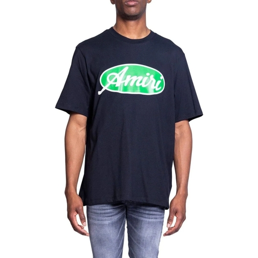 Amiri T-shirts AMIRI OVAL TEE BLACK mehrfarbig