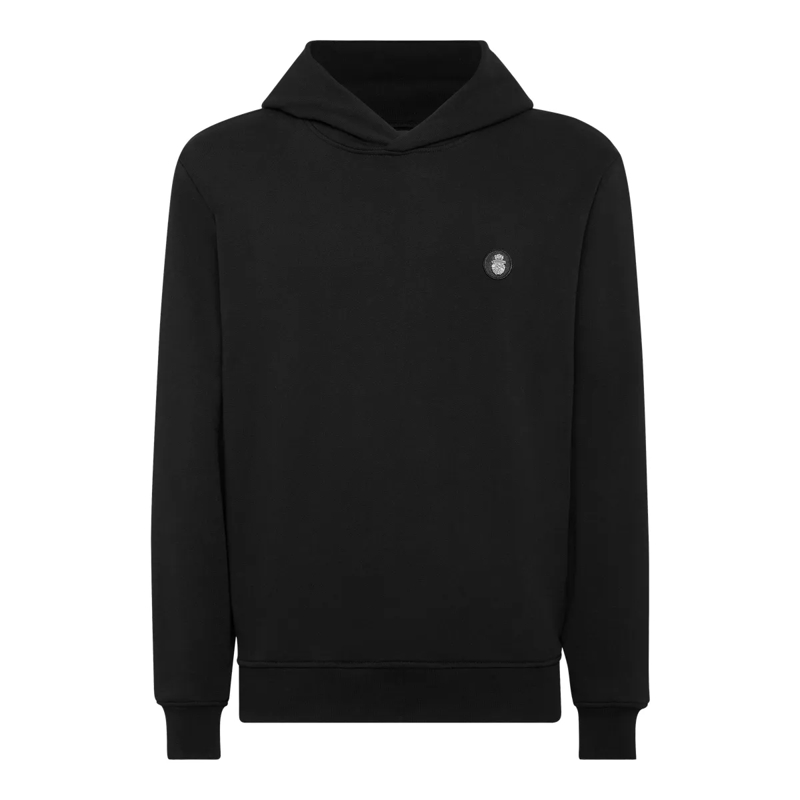 BILLIONAIRE Top Sweatshirt Mit Kapuze schwarz