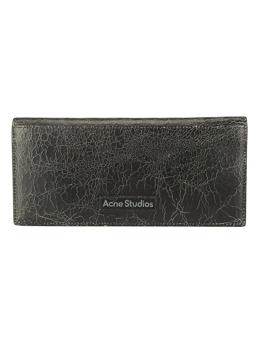 Acne Studios Portemonnaie - Leather Wallet - Gr. unisize - in Schwarz - für Damen