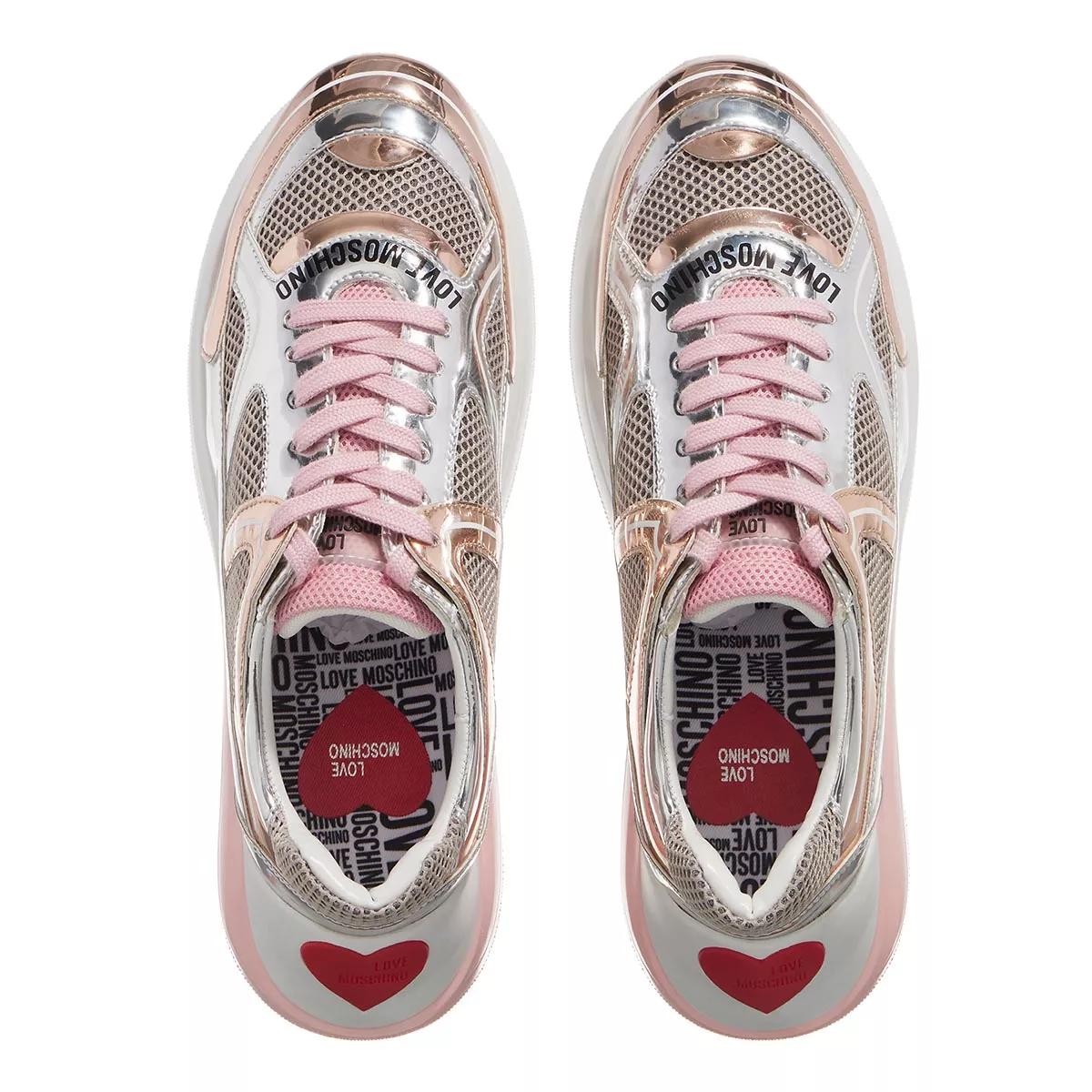 Love moschino super deals heart sneaker