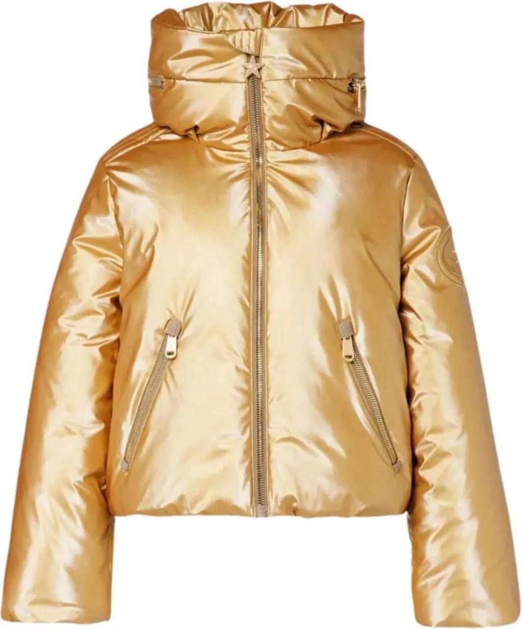 Thumbnail - GOLDBERGH - Goldbergh Soleil Ski Jassen Goud Gb01010244 - Größe 38 - goldfarben