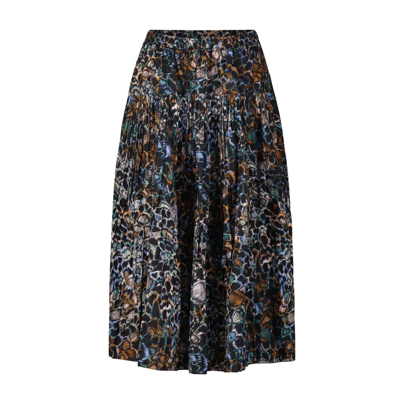 Ulla Johnson Maxirock Ileida Rock mit Muster Multicolor