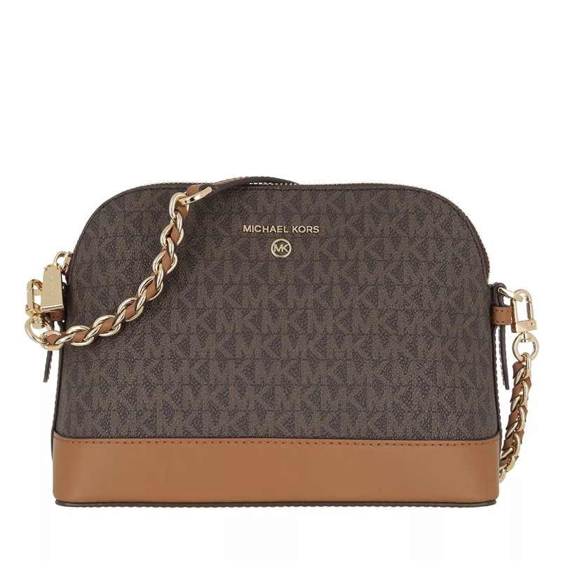 MICHAEL Michael Kors Crossbodytas Jet Set Charm Large Dome Crossbody Brown Acorn