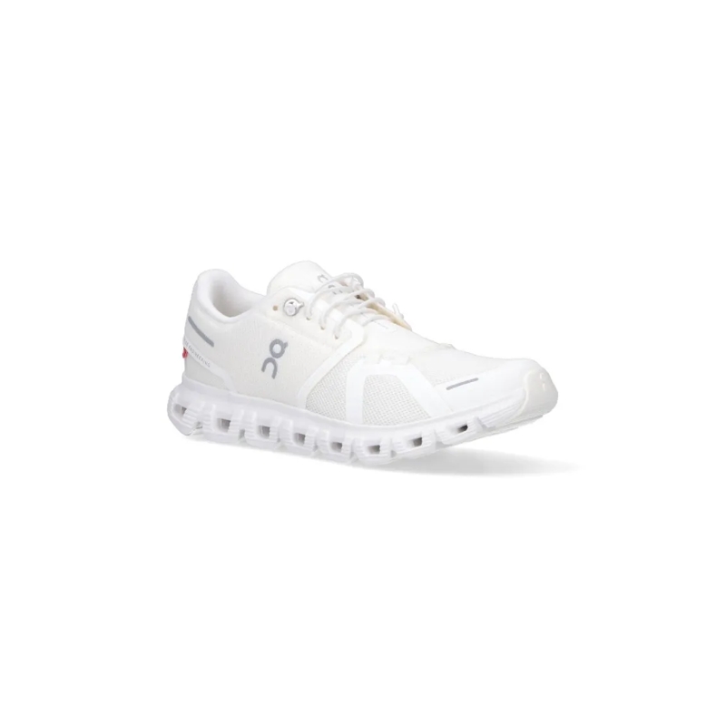 ON Sneaker basse 6 Sneakers With Rounded Toe And Textured Sol White