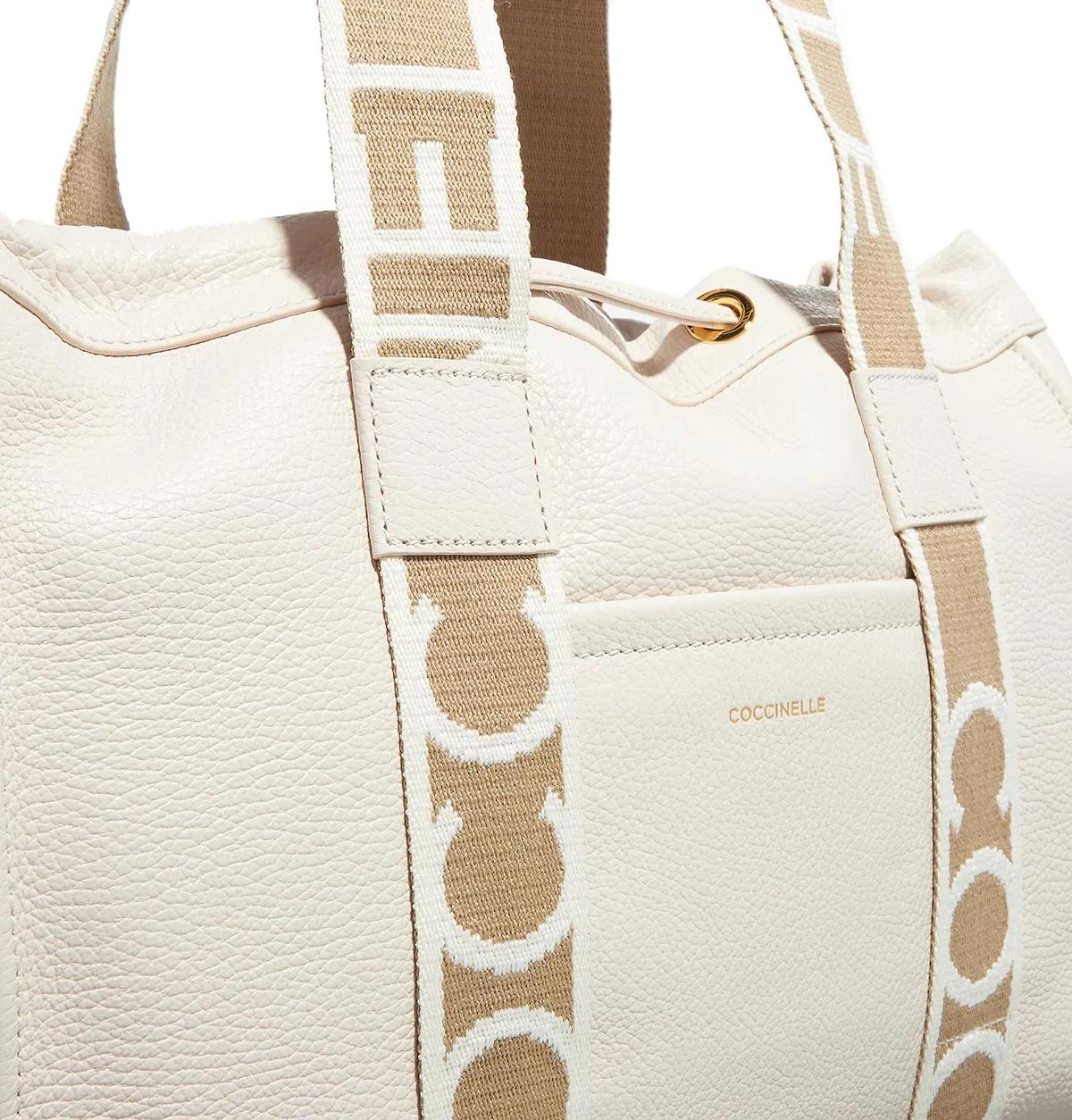 Coccinelle Shoppers 2Day Signature in crème