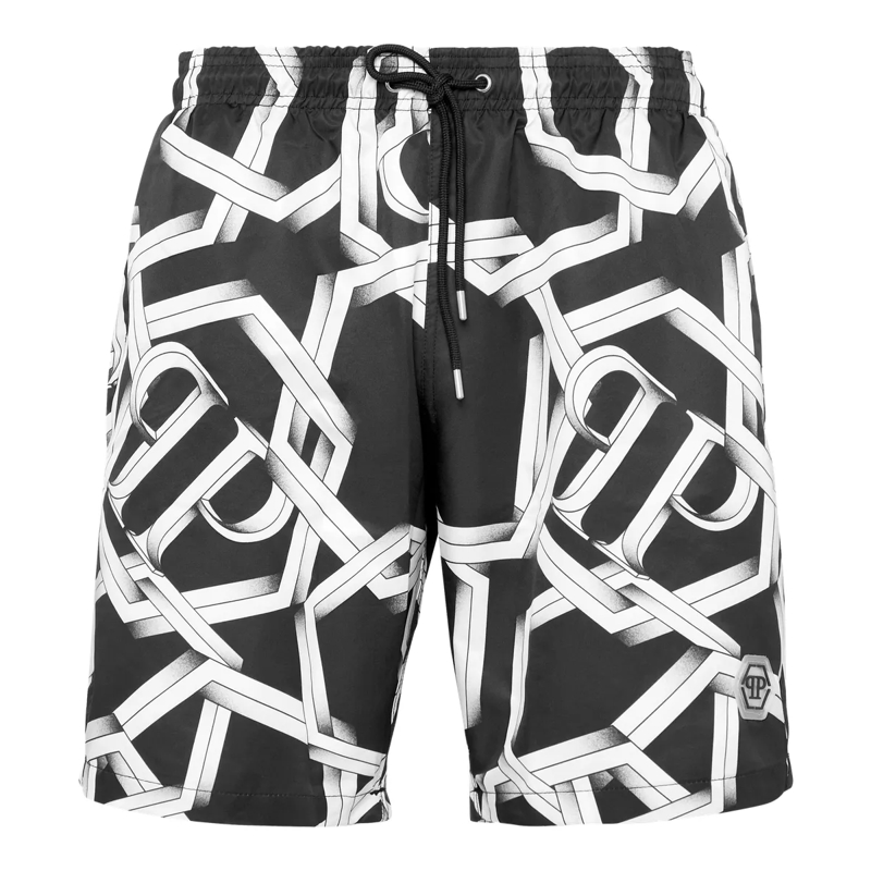 Philipp Plein  Badehose schwarz