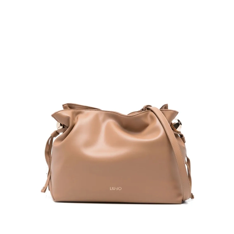 LIU JO Schultertasche Camel Shoulder Bag With Drawstring Closure Neutrals