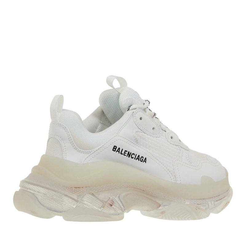 Balenciaga Low-Top-Sneaker Triple S Sneaker White(Image 3)