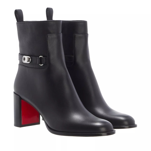 Christian Louboutin Lock Bootie Black Ankle Boot