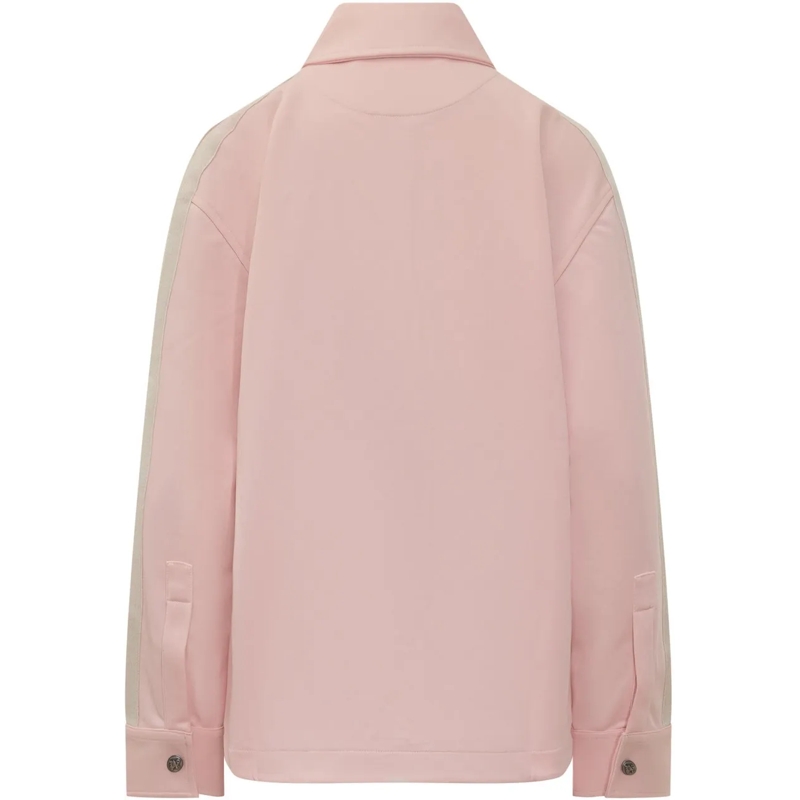 Palm Angels Übergangsjacke Palm Angels Giacca Rosa con Bande Laterali rose(Image 2)