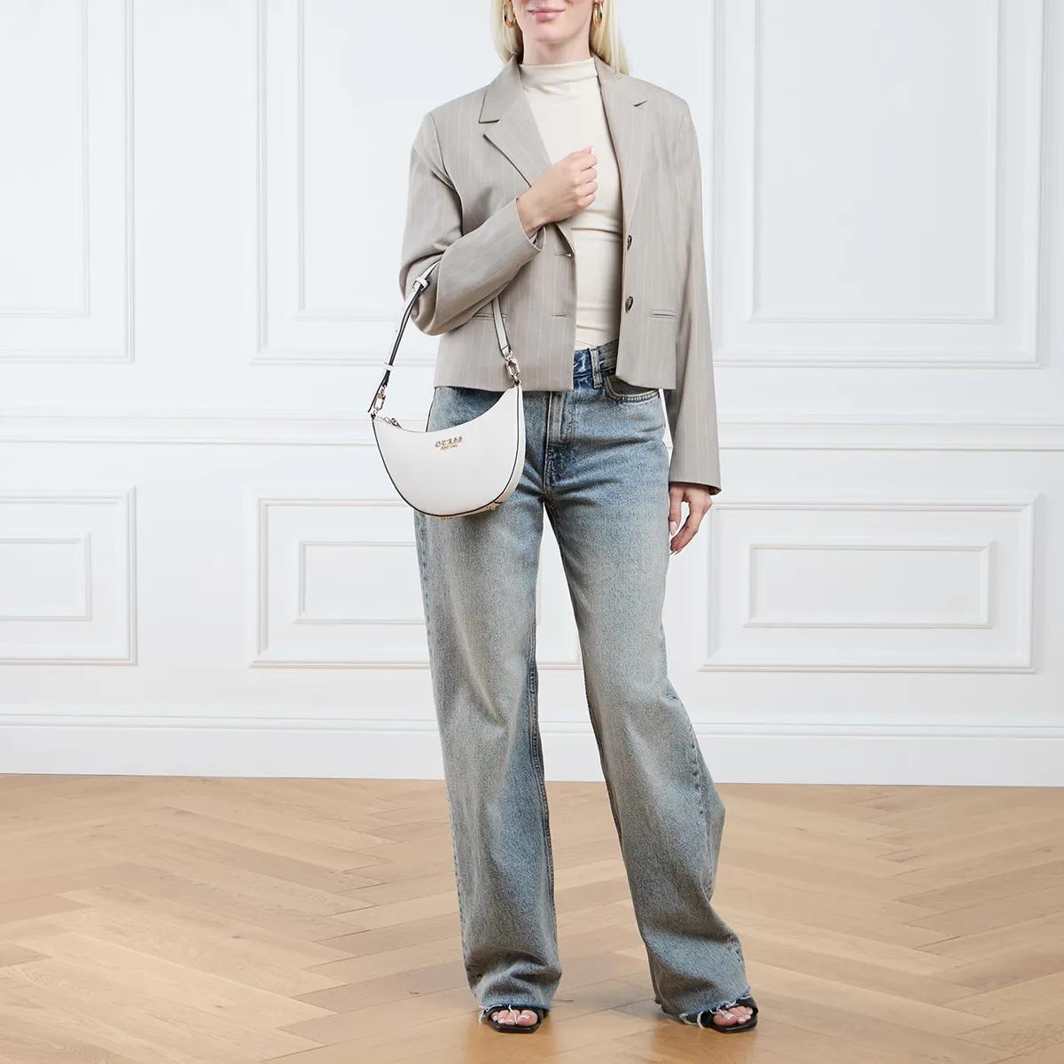 Guess Elegante Beige Handtas met Gouden Details Beige Dames