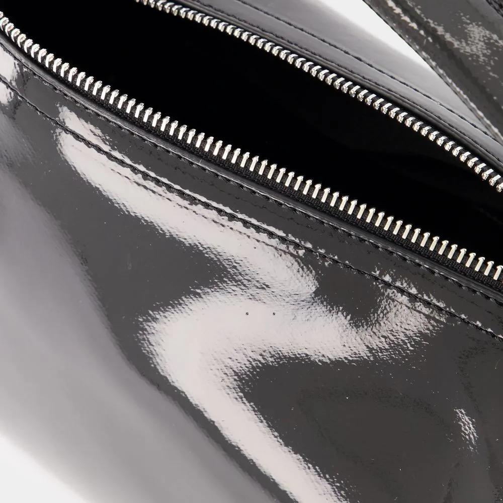 J.W.Anderson Hobo bags The Jwa Corner Crossbody Cotton Black in zwart