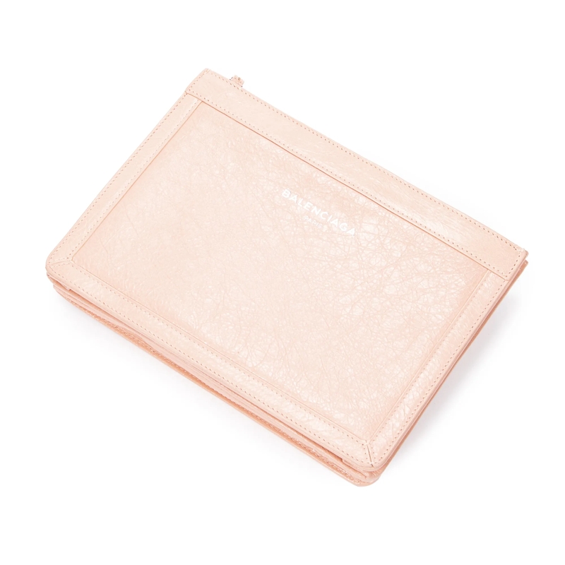 Balenciaga Crossbody Bag Navy Pochette Crossbody pink