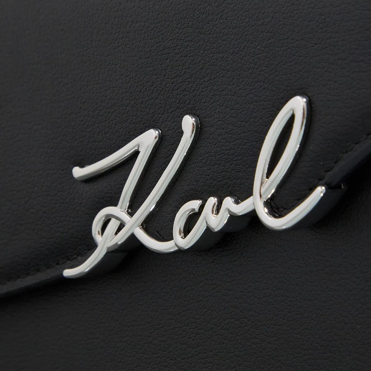Karl Lagerfeld Crossbody bags K Signature Slim Cb in zwart