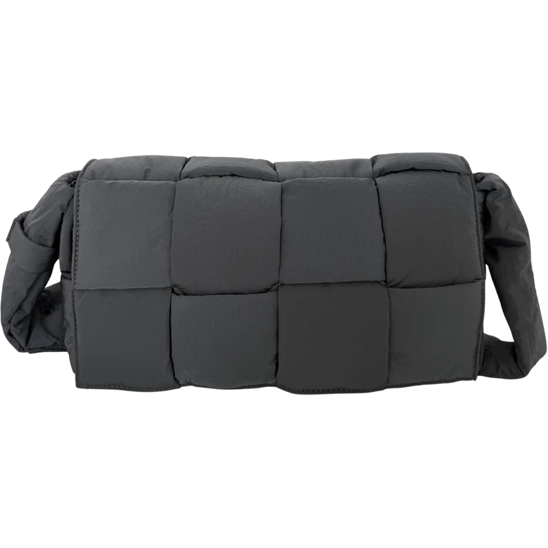 Bottega Veneta Tote Bottega Veneta Medium Padded Tech Cassette Bag Spa grau