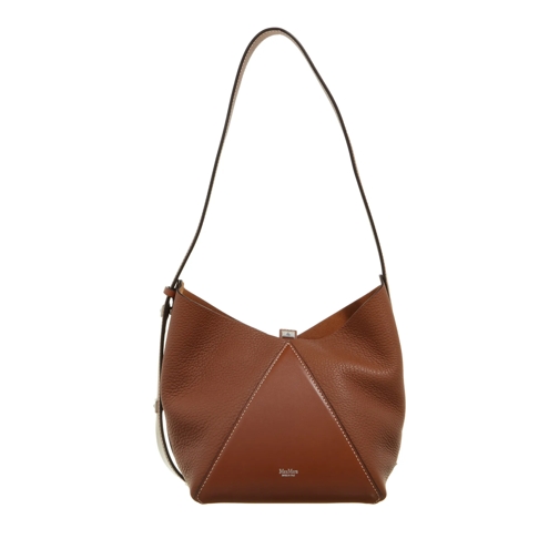 Max Mara Mmbuckets Marrone Borsa a secchiello