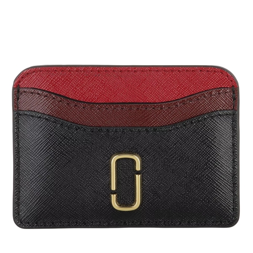 Marc Jacobs The Snapsot Card Case Black/Chianti Card Case