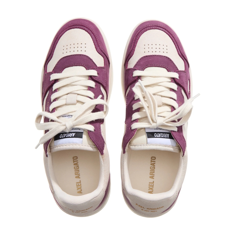 Axel Arigato Low-Top-Sneaker Dice Lo Sneaker Light Beige/Dark Burgundy(Image 6)
