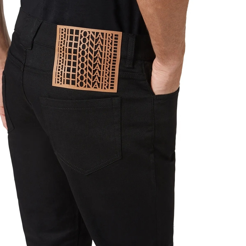 BILLIONAIRE Jeans mit geradem Bein Jeans Regular Fit Crest schwarz(Image 2)