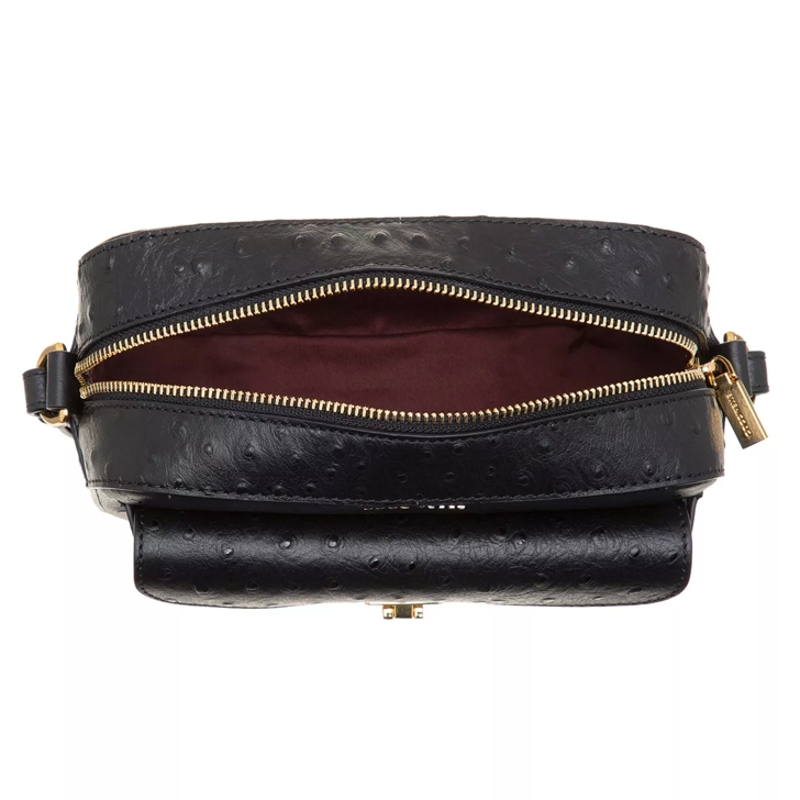 Coccinelle ostrich-effect Leather Crossbody Bag - Farfetch