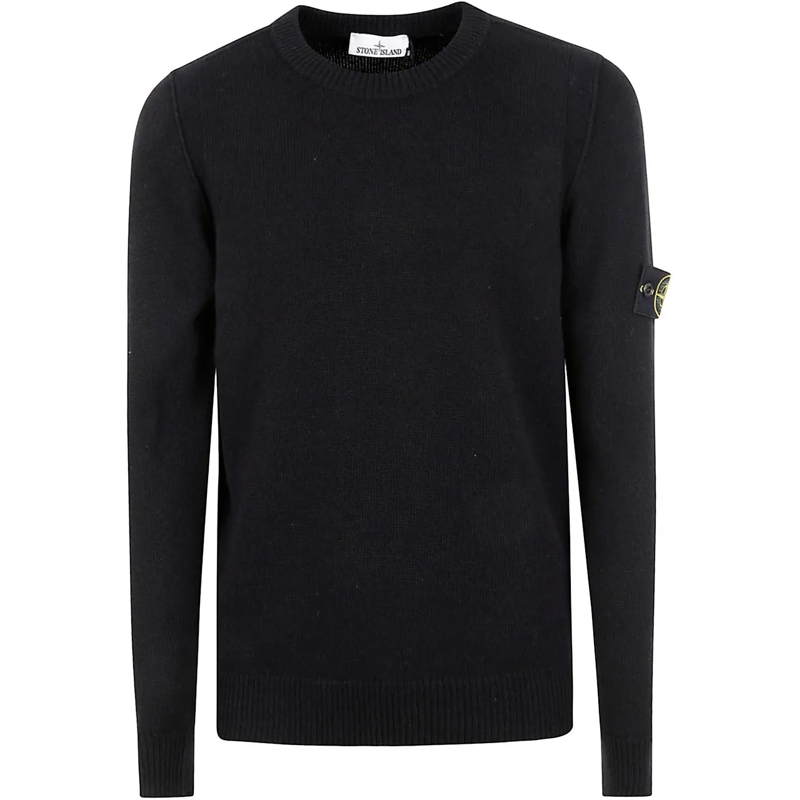Stone Island Pull Sweaters Black schwarz