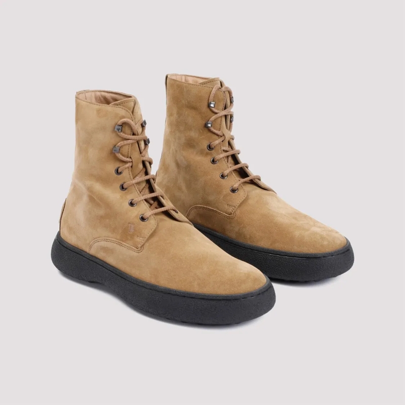 Tod's Schnürstiefel Winter Gommino Boots Brown(Image 14)
