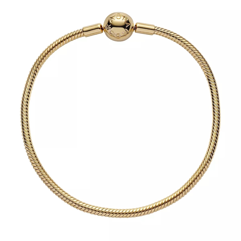 Pandora Armband Moments Schlangen-Gliederarmband Gold(Image 3)