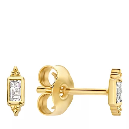 Jackie Gold Clou d'oreille Jackie Gaudi Lantern Studs Gold