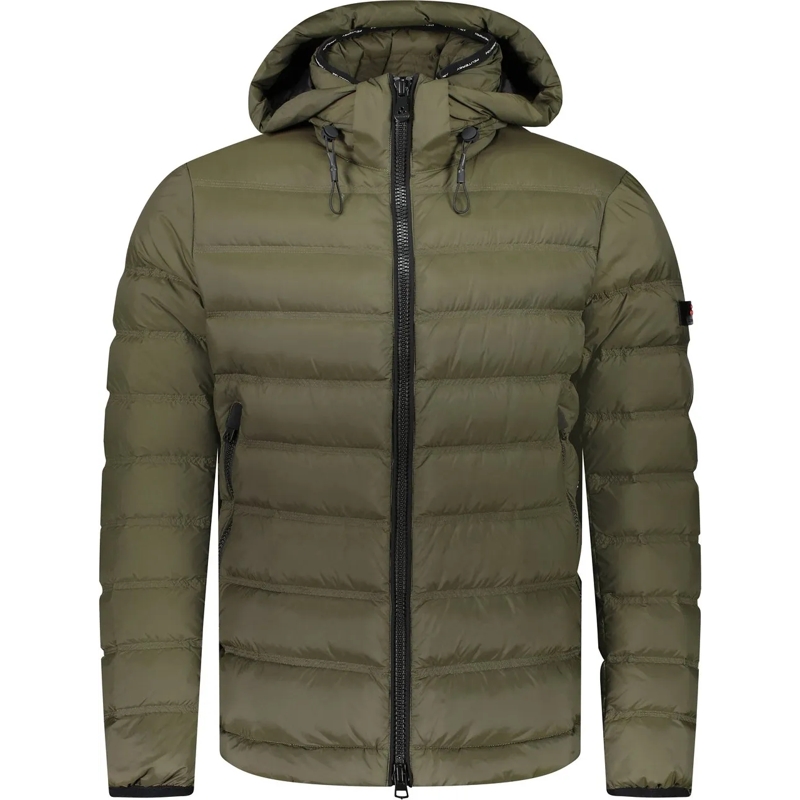 Peuterey Daunenjacke Jas Groen grün