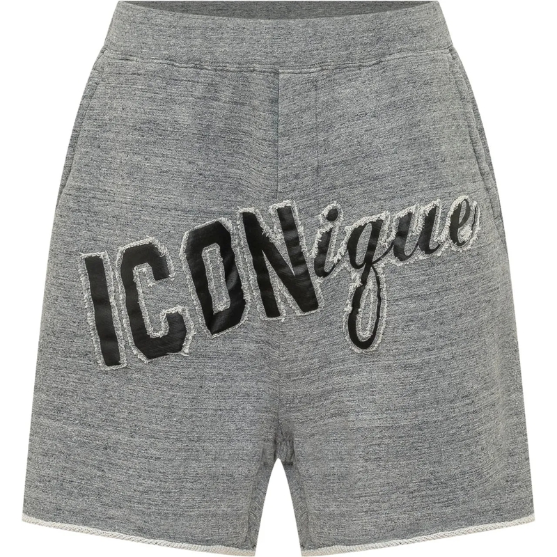 Dsquared2 Shorts Shorts con Stampa Frontale grau