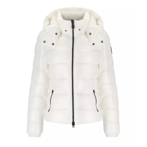 Save the Duck Cosmary White Hooded Padded Jacket White Dunjackor