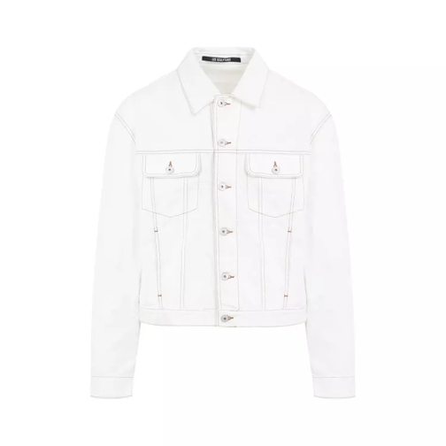 Jacquemus  Off White Cork La Veste De-Nimes Jacket White