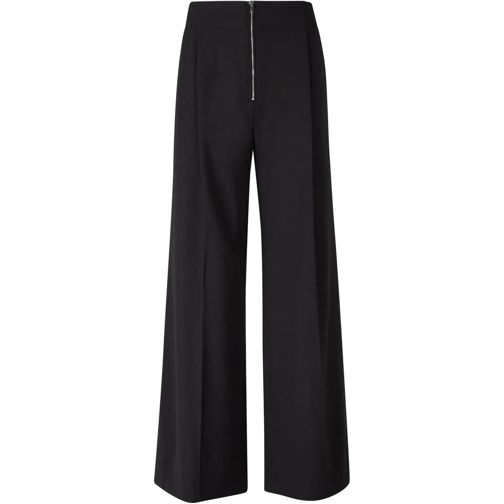 Proenza Schouler Pantalons Wool Palazzo Pants schwarz