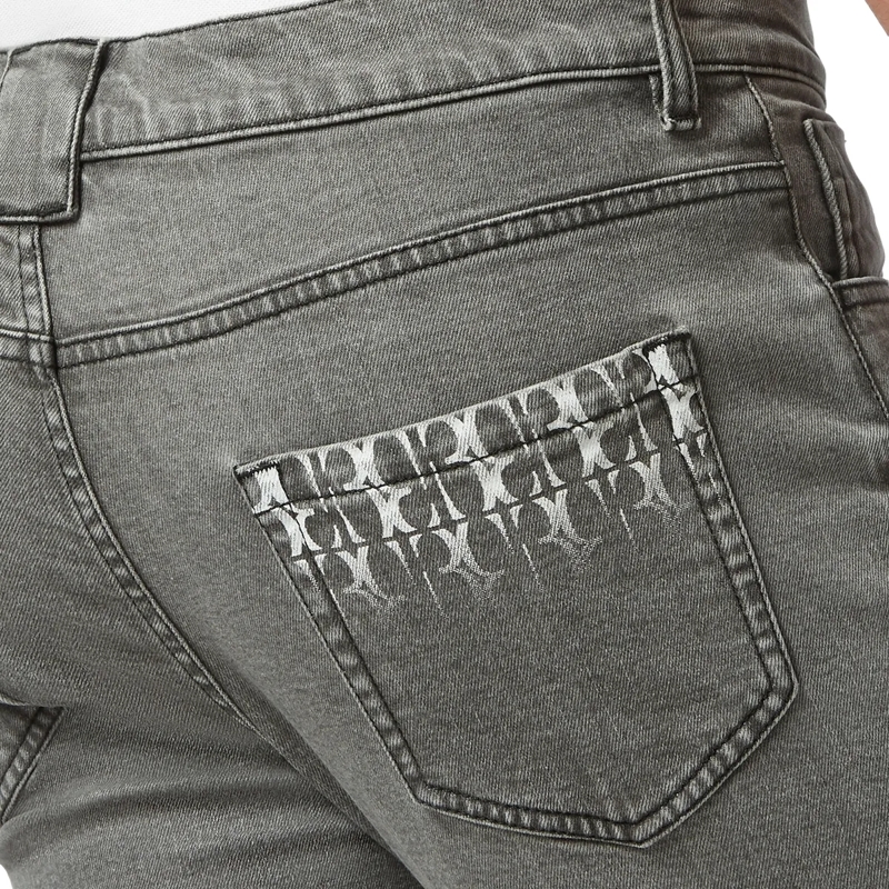 BILLIONAIRE Jeans mit geradem Bein Jeans Gerader Schnitt grau(Image 4)