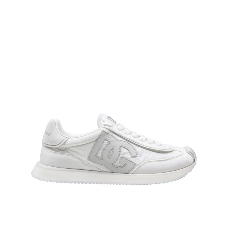 Dolce&Gabbana Low-Top-Sneaker Cushion Sneaker In Mixed Materials Color White White
