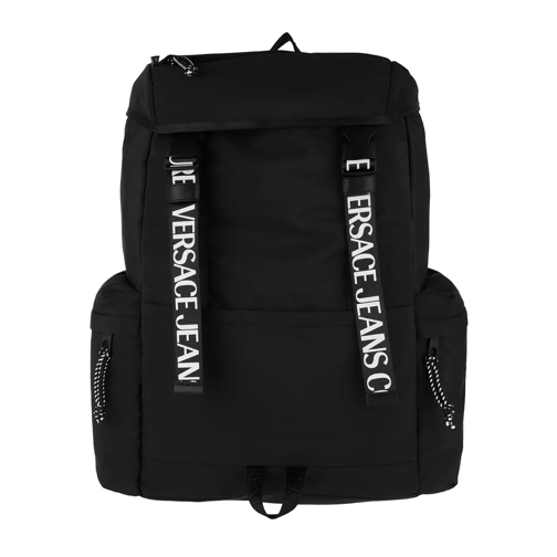 Versace Jeans Couture Linea Logo Backpack Black Rucksack