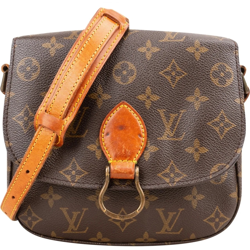 Louis Vuitton Tote Louis Vuitton Canvas Monogram Saint Cloud MM Cross braun