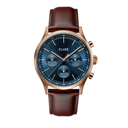 CLUSE Digitaluhr CLUSE Anthéor Multifunction Men's Watch CW21009 Bronze