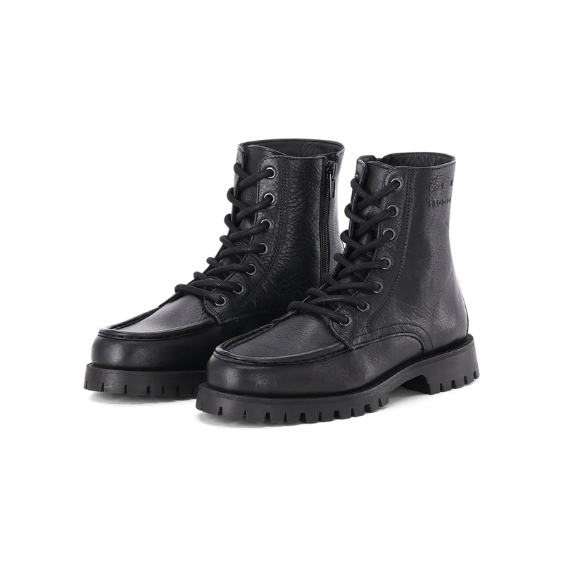 Copenhagen Schuhe Boots CPH849 aus Leder schwarz