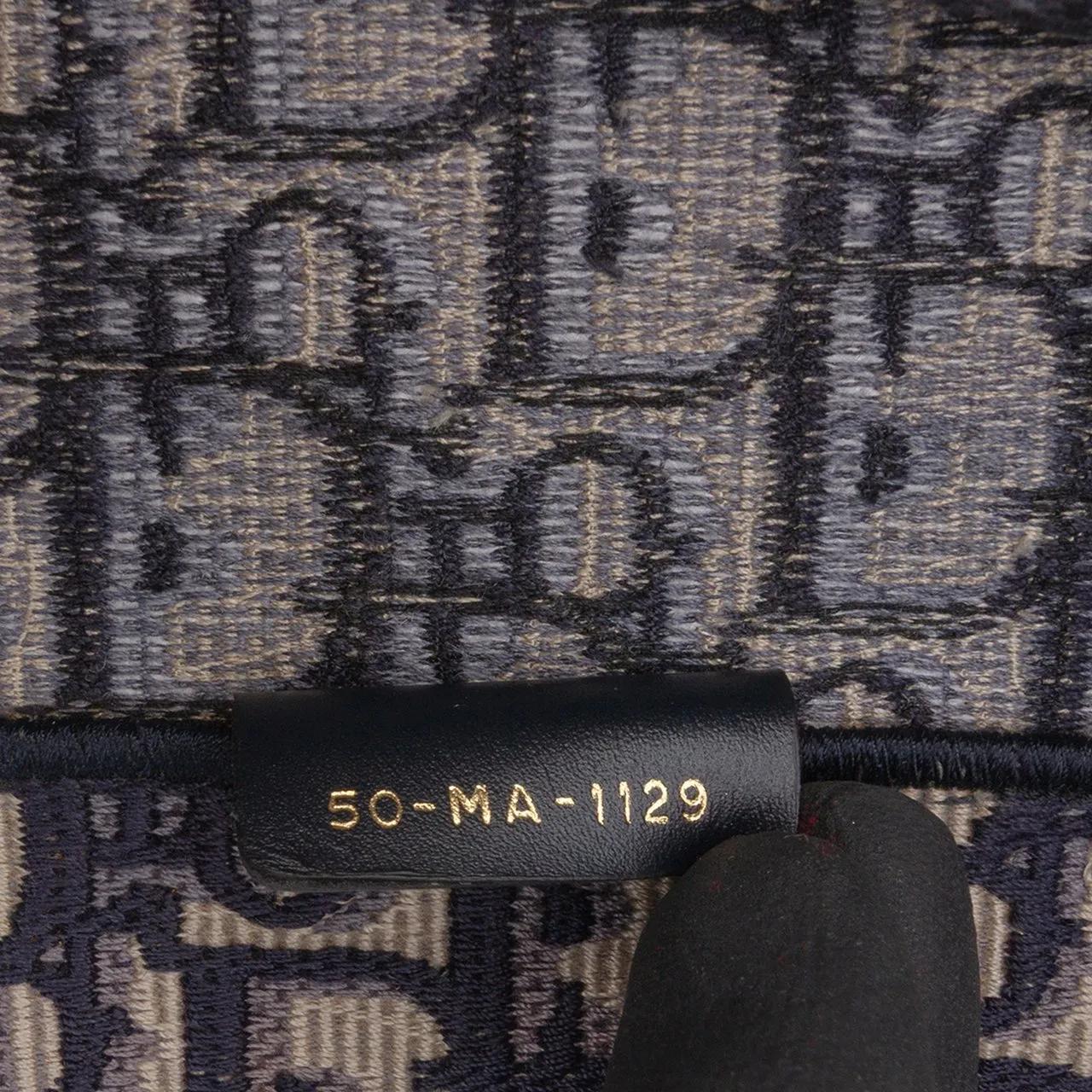 Thumbnail - Christian Dior Shopper - Large Oblique Canvas Book Tote - Gr. unisize - in Blau - für Damen