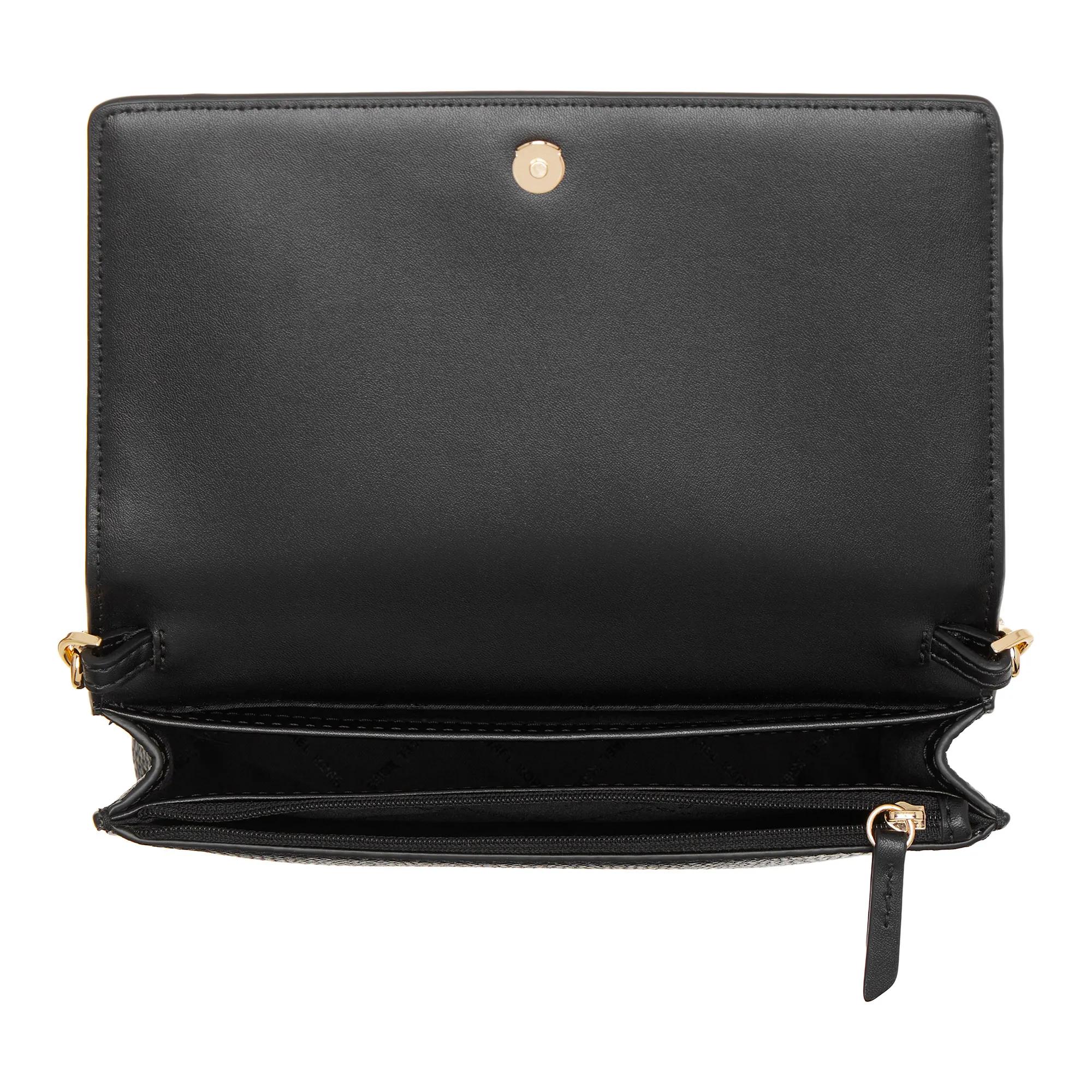 Michael Kors Crossbody bags Jet Set Md Flap Chn Xbody in zwart