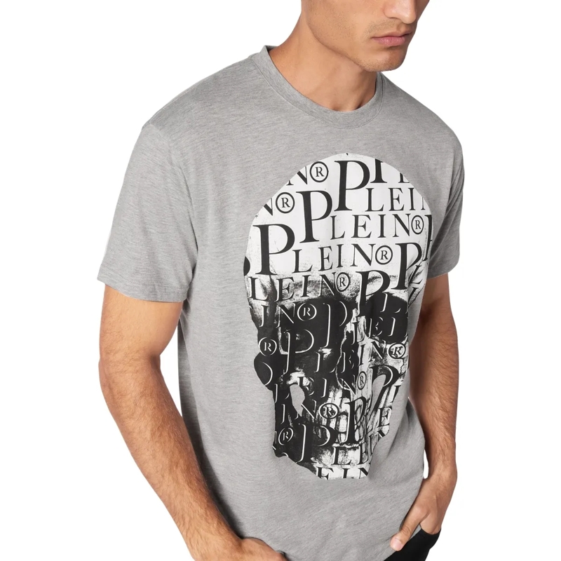Philipp Plein T-Shirt T-Shirt Skull grau(Image 3)